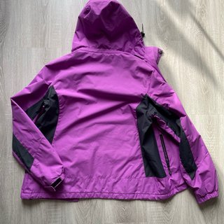 Chaqueta deportiva Skiing Bird morada y negra