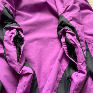 Chaqueta deportiva Skiing Bird morada y negra
