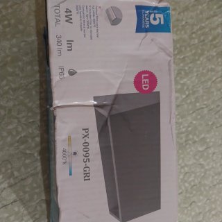 Foco LED Exterior PX-0095-GRI 4W 340lm IP65