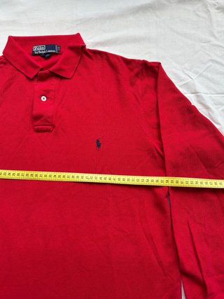 Polo Ralph Lauren Manga Larga Rojo