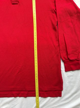 Polo Ralph Lauren Manga Larga Rojo