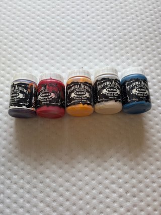 5 Pinturas Acrílicas Prager