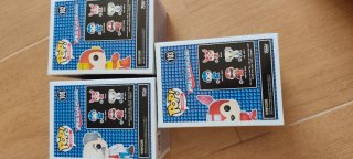 Pack 3 Funkos Mega Man: Rush, Dr. Wily, Fire Storm