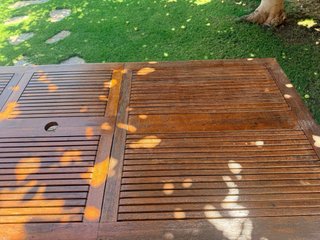 Mesa de madera maciza