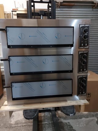 HORNO ELECTRICO PARA 1+1+1 PIZZA DE 45 CM