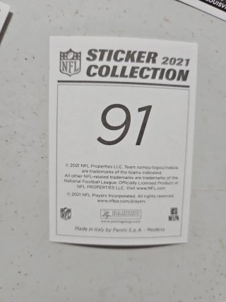 Lote Tarjetas Rookie NFLPanini 2021
