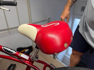 Bicicleta Schwinn Alloy Seven Roja y blanca