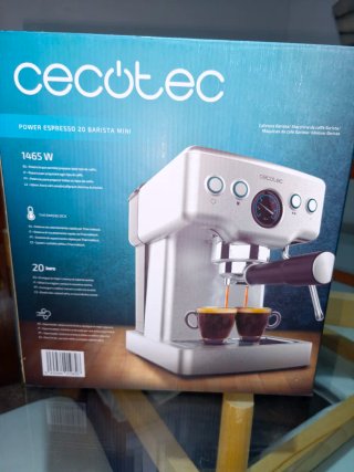 Cafetera Cecotec Power Espresso 20 Barista Mini
