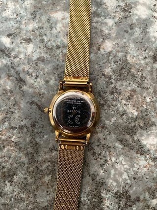 Reloj Parfois dorado malla