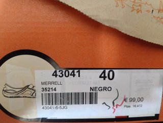 Zapatos Merrell Mujer Talla 40