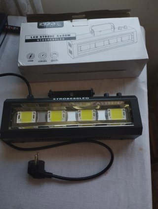 Estroboscopio Ibiza Light STROBE80 LED