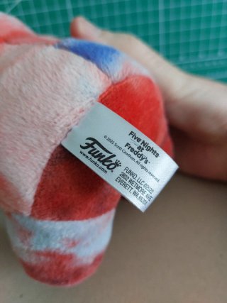 Peluche Foxy e Mangle, Five nights at Freddy's