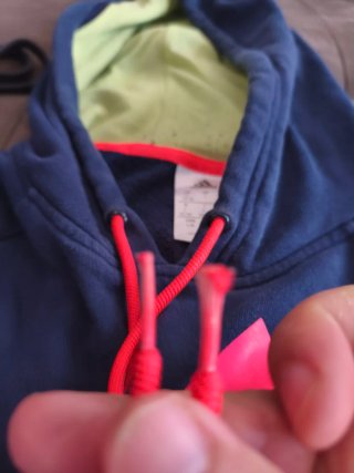 Sudadera Adidas Azul y Rosa