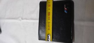 Cartera hombre BMW negra
