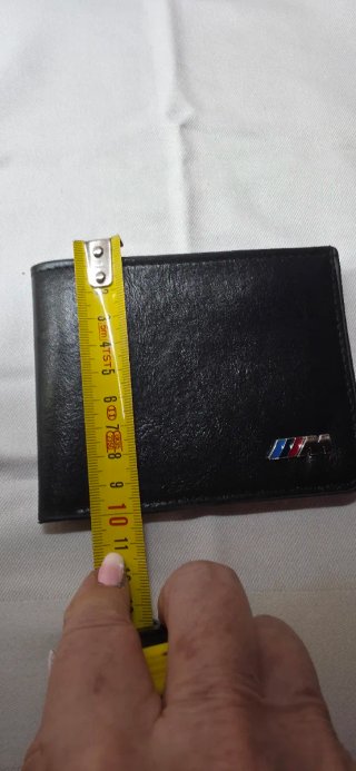 Cartera hombre BMW negra
