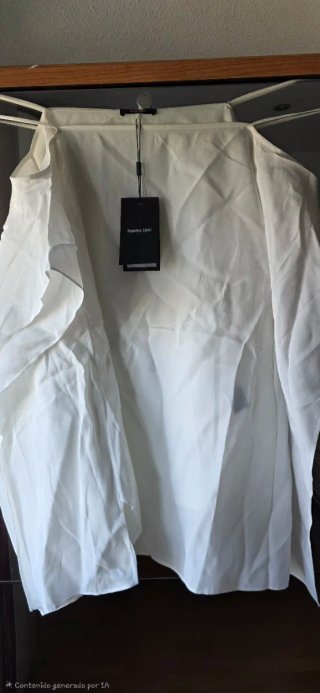 Blusa Massimo Dutti tirantes finos blanca