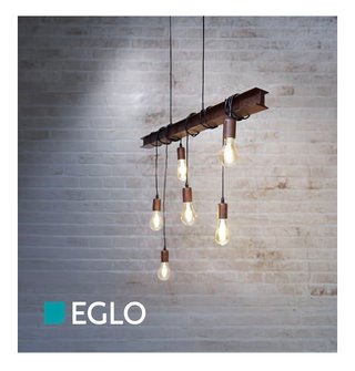 Lampada a sospensione Eglo Townshend 4