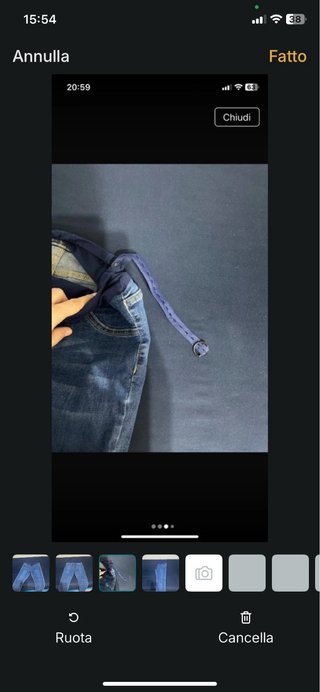 Jeans premaman taglia S