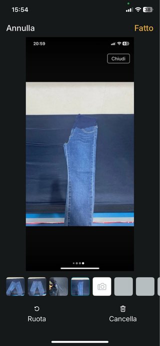 Jeans premaman taglia S
