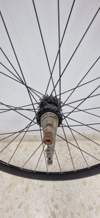 Rueda Fixie Contrapedal Negra