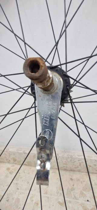 Rueda Fixie Contrapedal Negra