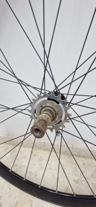 Rueda Fixie Contrapedal Negra