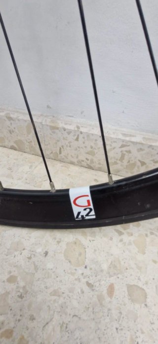 Rueda Fixie Contrapedal Negra