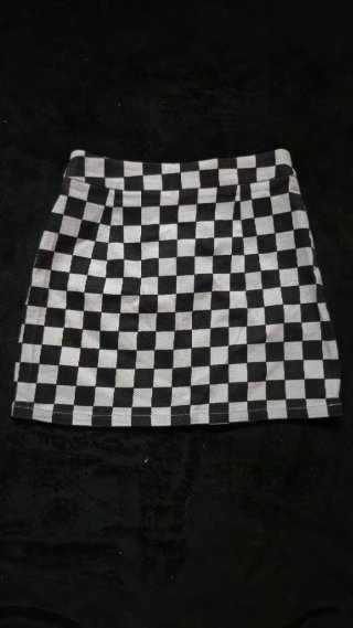 Minifalda cuadros damero