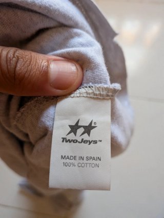 Camiseta sin mangas TwoJeys gris Talla XS