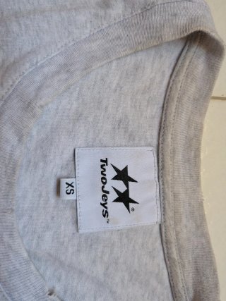 Camiseta sin mangas TwoJeys gris Talla XS