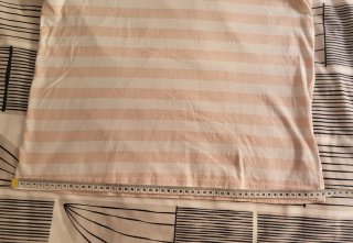 Camiseta Bershka rayas rosa palo Talla L NUEVO
