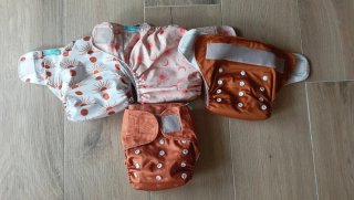 Pañales reutilizables estampados