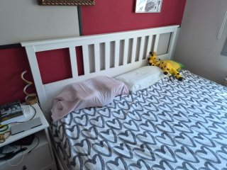 Cama Matrimonio Completa con colchón y mesitas