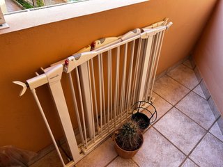 5 Barreras/ vallas de seguridad para escaleras