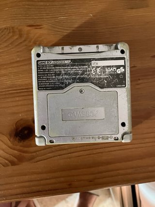 Nintendo Game Boy Advance SP Plata