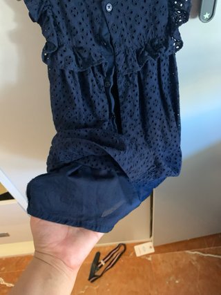 Vestido niña Gocco azul marino 2-3 años