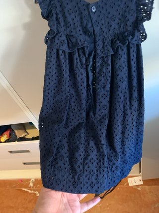 Vestido niña Gocco azul marino 2-3 años