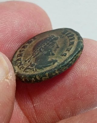 Moneda romana Arcadio