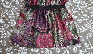 Vestido estampado sin mangas