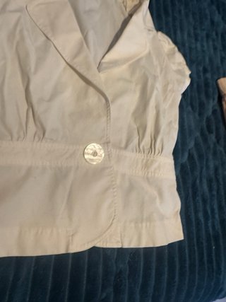 Blusa blanca Formul@ manga corta talla S
