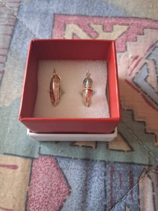 Pendientes de plata con diseño