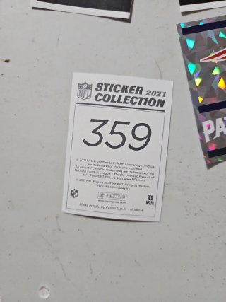 Lote de cromos panini NFL 2021