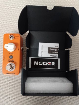 Mooer Ninety Orange Phaser Pedal