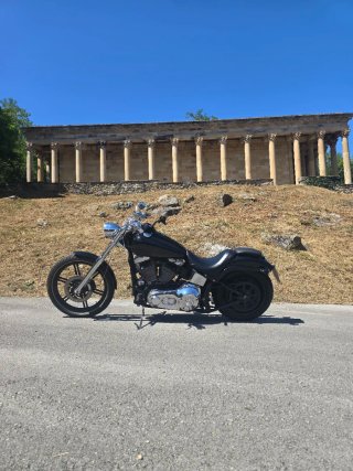 Harley-Davidson Softail Negra