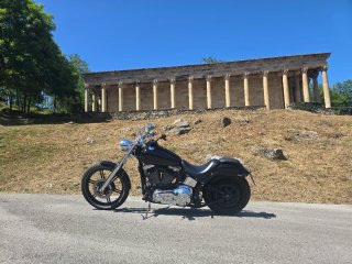 Harley-Davidson Softail Negra