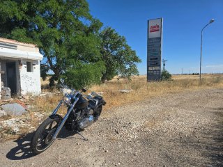Harley-Davidson Softail Negra