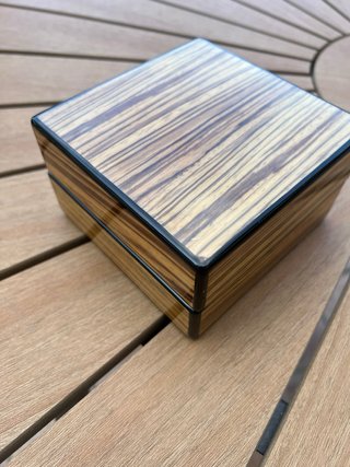 Set fumador puros imitación madera