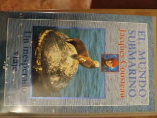Lote 5 VHS El Mundo Submarino Jacques Cousteau