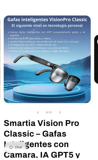 Gafas Inteligentes Smartia Smart Wellbeing