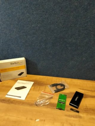 Caja externa mSATA - USB 3.1 Gen2 10Gbps StarTech
